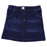 Denim Skirt Dark Wash SS24