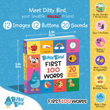 Ditty Bird Baby Sound Book: First 100 Words