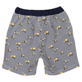 Cotton PJs Trucks and Diggers Print Navy SS24