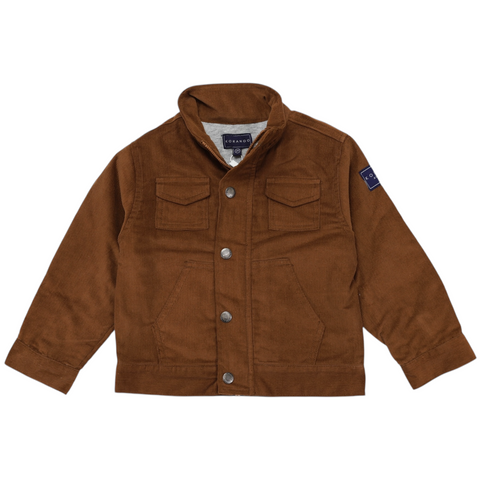 Corduroy Jacket- Chestnut AW25