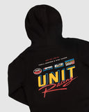 Racing Team Kids Fleece Hoodie- Black AW25