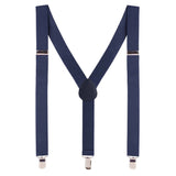 Bradley Boys Suspenders - Navy AW25