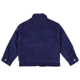 Sherpa Lined Cord Jacket- Navy AW25