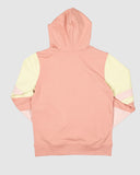 Crest Youth Pullover Hoodie- Peach Pink AW25