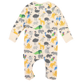 Australian Animal Zip Onesie Beige AW25