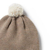 Walnut Knitted Hat AW24