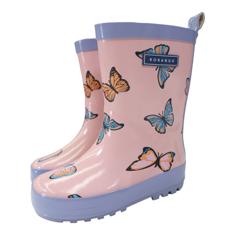 Butterfly Gumboot Fairytale Pink AW24
