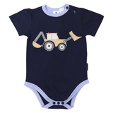 Digger Appliqued Bodysuit Navy SS24