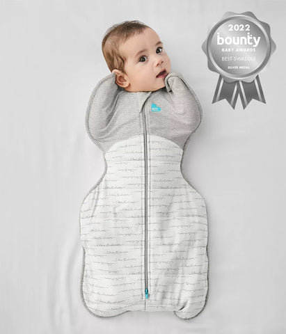 Swaddle Up Stage 1 Warm 2.5Tog- White Dreamer