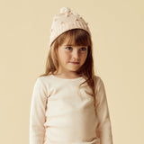 Pink Knitted Ruffle Jumper AW24