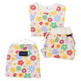 Cotton PJs Flower Print Cloud SS24