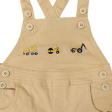 Trucks and Diggers Embroidered Shortall Sand SS24