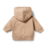 Caramel Organic Terry Hooded Sweat AW24