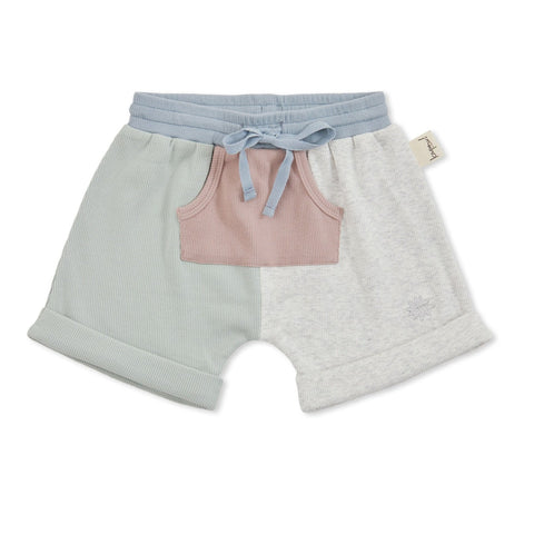 Colour Block Rib Shorts SS24