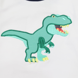 T-REX Applique Tee- Grey AW25