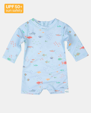 Swim Baby Onesie Long Sleeve Classic- Reef SS24