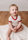 Mt First Christmas Bodysuit- Red SS24