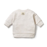 Oatmeal Organic Quilted Sweat AW24