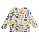 Australian Animal Tee- Beige AW25