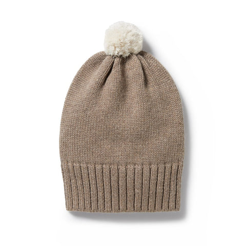 Walnut Knitted Hat AW24