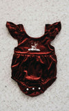 Red Velvet Prancer Playsuit SS24