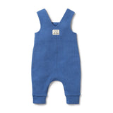 Brilliant Blue Organic Waffle Overall AW24