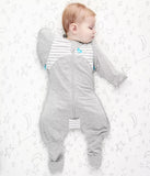 Swaddle Up Stage 2 Transition Suit Original 1.0Tog- Grey
