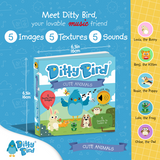 Ditty Bird Sound Book: First Sensory Cute Animals