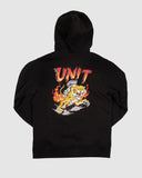 Blitz Youth Pullover Hoodie- Black AW25