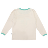 T-REX Applique Tee- Beige AW25