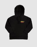Racing Team Kids Fleece Hoodie- Black AW25