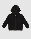 Stack Kids Zip Thru Hoodie- Black AW25