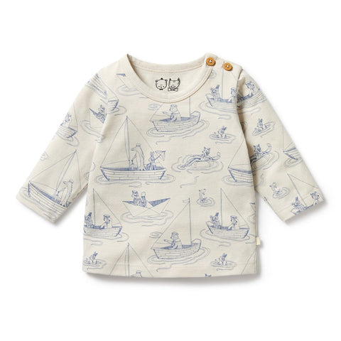 Sail Away Organic Top AW24