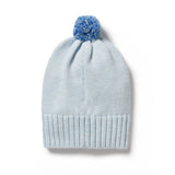 Bluebell Fleck Knitted Hat- Bluebell Fleck AW24