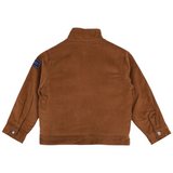 Sherpa Lined Cord Jacket- Chestnut AW25