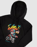 Circuit Kids Fleece Hoodie Black AW25