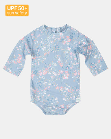 Swim Baby Onesie Long Sleeve Classic- Athena Dusk SS24