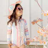 Sunstripe Rashie Swimsuit UPF50+ SS24