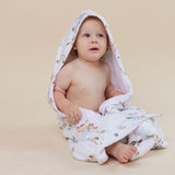 Duck Pond Organic Hooded Baby Towel