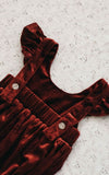 Red Velvet Prancer Playsuit SS24