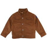 Sherpa Lined Cord Jacket- Chestnut AW25