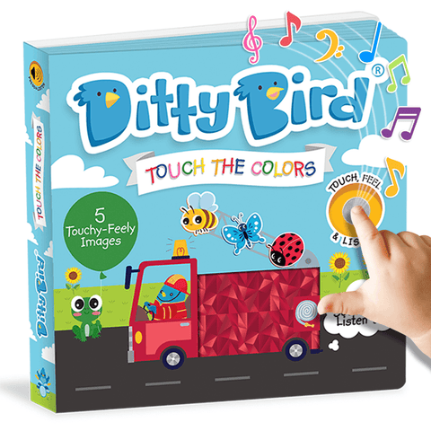 Ditty Bird Sound Book: First Sensory Touch the Colors