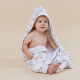 Duck Pond Organic Hooded Baby Towel