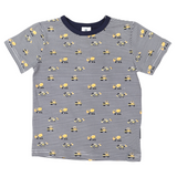 Trucks & Diggers Print Tee Navy SS24