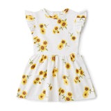 Sunflower short sleeve organic Dress SS24