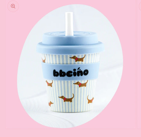 Dash in Blue babycino cup