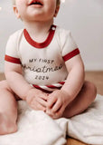 Mt First Christmas Bodysuit- Red SS24