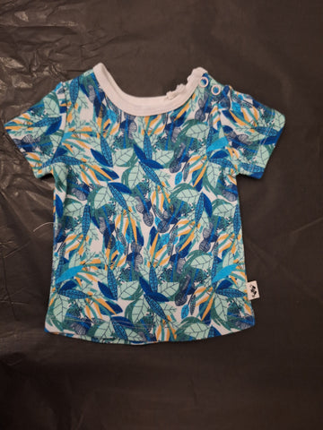 Leaves Short Sleeve tee- leaf print