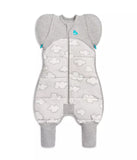 Swaddle Up Stage 2 Transition Suit Warm 2.5Tog  Daydream Grey