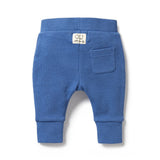 Brilliant Blue Organic Waffle Pant AW24